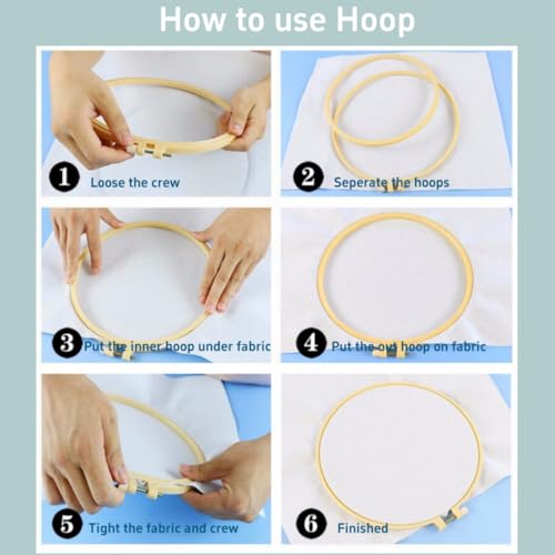 DIY Punch Needle Kits Giant Schnauzer in Flowers 20x20cm