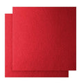 12" x 12" Felt Fabric Sheets for Crafts, Squares Felt Fabric Sheets, 1mm Thick, Non-Woven Felt Paper for DIY Sewing Craft, 2pcs (Rouge Red) - color: Rouge Red