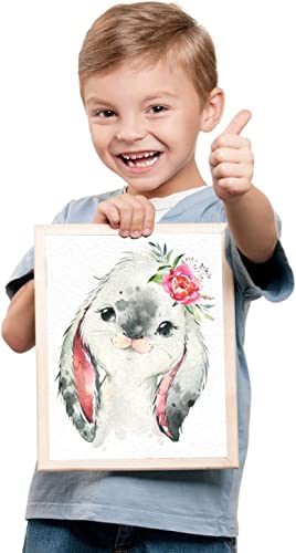 Tiwabb 6 Pack Animal Stamped Cross Stitch Kits for Adults Beginners - color: Animal Cross Stitch Kits