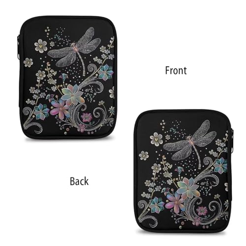 Kathyboom Dragonfly Organizer Case for Interchangeable Circular Knitting Needles, Crochet Hooks and Knitting Accessories, Keep All in Place and Easy to Carry - color: Dragonfly