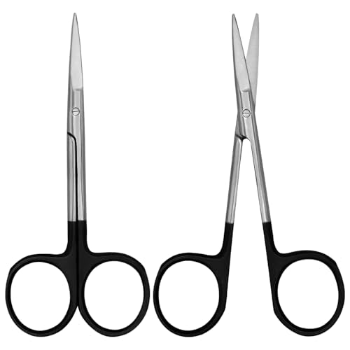 Iris Scissors 4.50" Str/Cud/Angled TC Tungsten Carbide, Supercut O.R. Grade (Supercut Curved) - style: Supercut Curved
