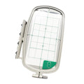 Tarjenle Embroidery Hoop Frame, Professional Stretch Frame for Brother Sewing Machine, Grid Hoop, for NV500/NV500D/NV900/NV950D/NV180/P-1000/PE-300S/PE-400D/EMS10/ZZ3-B140 (White, 170x100mm) - size: 170x100mm