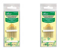 Clover No. 3-9 Gold Eye Embroidery Needles, Pack of 16 (2 Pack)