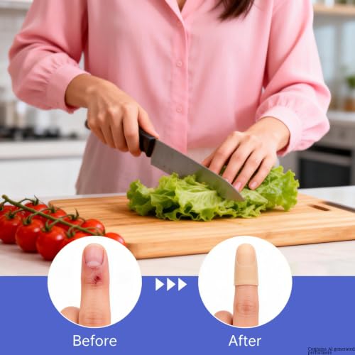 14pcs Gel Finger Protectors Finger Cots Silicone Fingertips Protection - color: Nude