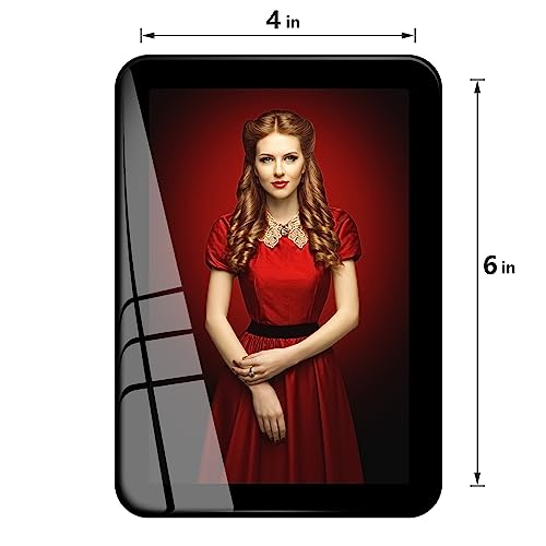 Bluesun 4×6 Black Picture Frame, Vertical & Horizontal Wall & Tabletop - color: Black, size: 4x6 （1 Pcs）