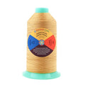Mandala Crafts Size 277 840D T270 Blonde Bonded Nylon Thread, 800 YDs - color: Blonde, size: T270 #277 840D/3 800 Yards