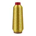 Mandala Crafts Metallic Antique Gold Embroidery Floss for Sewing, 3281 YD - color: Antique Gold, size: 3000M 3281 Yard