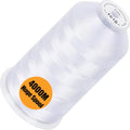 New brothread 4000M Huge Spool Embroidery Machine Thread - Snow White - color: Snow White-1618
