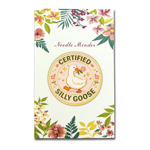 Magnetic Needle Minder, Needle Minder for Cross Stitch Embroidery Sewing, Cute Funny Needleminder Needle Holder, Strong Magnet Needle Nanny, Gift for Women Stitch Lovers, (Goose) - color: goose
