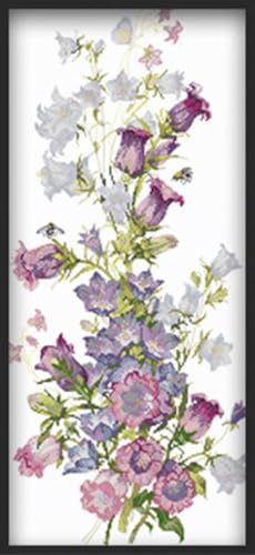 Rosyfoxes Cross Stitch Kits Stamped Full Range of Embroidery Starter Kits for Beginners DIY- Printed kit Spring(Printed) 11CT 16.1×31.5 inches - color: Spring16.1×31.5 inches