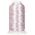 ThreadArt Polyester Machine Embroidery Thread, 1000M 40wt, Pastels - color: Pastels