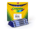 Crayola Crayons, Blue, Single Color Crayon Refill, 12 Count Bulk Crayons, School Supplies - color: Blue