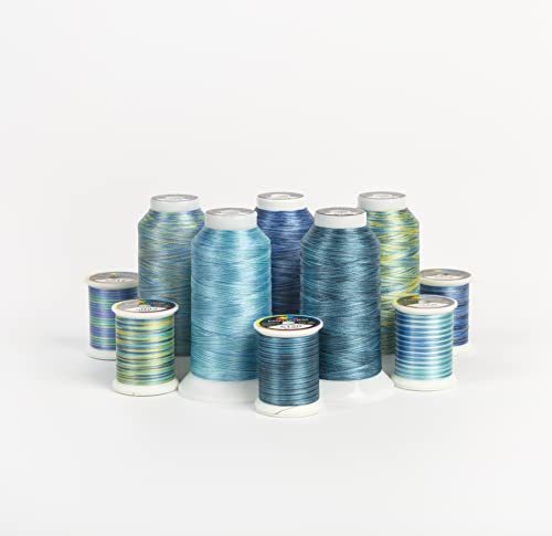 Superior Threads Fantastico 2-Ply 40-Weight High Strength Polyester Embroidery Quilting Sewing Thread - 2,000 Yard Cone (#5147 Birthday Cake) - color: Birthday Cake