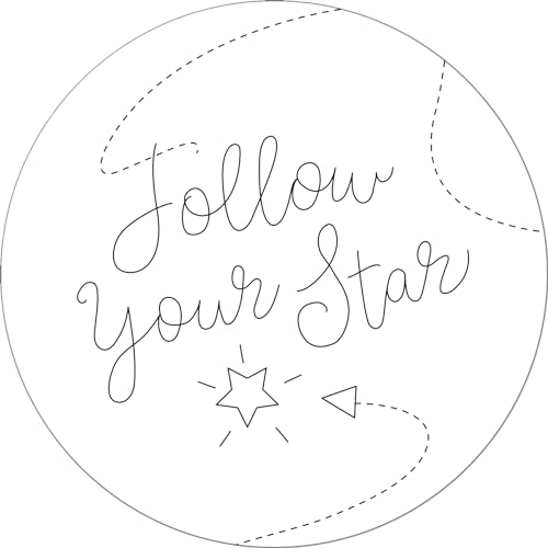 Celestial Embroidery Pattern Transfers (set of 10 hoop designs!)
