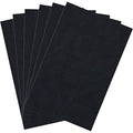 Caydo 6 Pieces Aida Cloth 14 Count Black Cross Stitch Fabric - color: Black