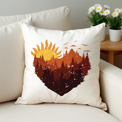 Dandelion Daisy Iron On Transfers 30 Pcs Hiking Mountain Patterns Heat Stickers for Clothing DIY Fabric Crafts(StyleC-20pcs) - style: StyleC-20pcs