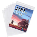 100Pack Acid-Free Crystal Clear Sleeves Storage Bags for 11x14 Photo - size: 11x14 100pack clear bags