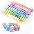 72 Pcs Pre-Wound Bobbins Sewing Thread 72 Colors (Pastel) - color: Pastel