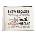 Sewing Gifts Makeup Bag for Quilters Women Sewing Lovers - color: Multicolor A