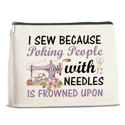 Sewing Gifts Makeup Bag for Quilters Women Sewing Lovers - color: Multicolor A