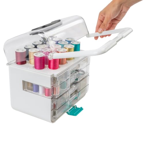 SINGER ProSeries™ Sew-It-Goes Sewing Kit & Storage Organizer, 356 Count - color: Grey, size: One Size