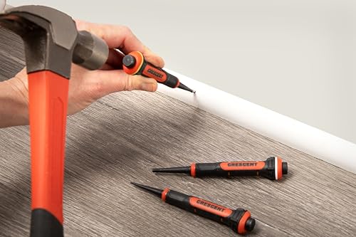 Crescent 3 Piece Set, 5" Gripped Punch - CNPS12332G - style: 3 Pc. Gripped
