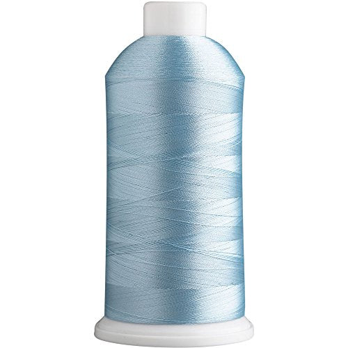Superpunch SuperB Embroidery Thread 40wt, 5000 m Cone, Baby Blue 4004 - color: Baby Blue 4004, size: Pack of 1