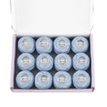 Rhapsody Pearl Cotton Size 8 Crochet Thread 12 Balls Egyptian Cotton Double Mercerized Hand Knitting, Embroidery, Sashiko, Cross-Stitch, Sewing, Needlepoint, DIY, Quilting (LT Blue Violet, Col. 340) - color: LT Blue Violet, Col. 340