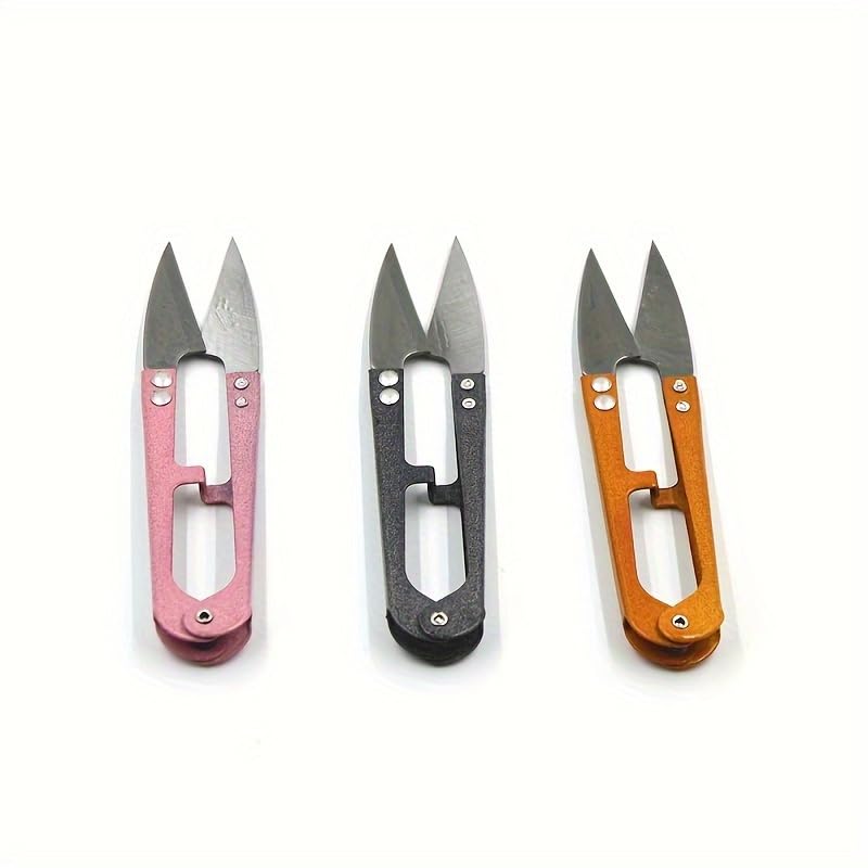6 Pcs Sewing Scissors shears, 4 Inch Yarn Snips, High-Carbon Steel Thread Snippers, Sewing Snips Thread Cutter Scissors