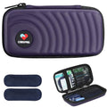 CDBXPRG Insulin Cooler Travel Case, 2 Ice Pack TSA Approved Dark Purple - color: Dark Purple