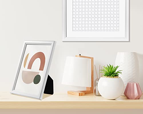 LaVie Home 4x6 Picture Frames (12 Pack, White) Simple Designed Photo Frame with High Definition Glass for Wall Mount & Table Top Display, Set of 12 Classic Collection - color: White, size: 4x6