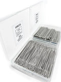 VONEEDL 500 PCS Large Eye Heavy Duty Sewing Needles - Bulk Set of 2.4 inch Big Eye Embroidery Needles - Easy to Thread Quilting Needles - style: 2.4 inches