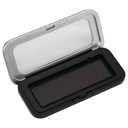 HINGTAI Magnetic Needle Holder Case with Clear Lid, Strong Built-in Magnet Secures Pins Under 10cm, Sewing Needle Organizer Box with Snap Closure, Craft Supplies Storage Gift for Sewers - color: 1Pcs-Medium