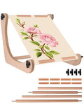 eZAKKA Adjustable Cross Stitch Stand for Lap, Wooden Embroidery Stand