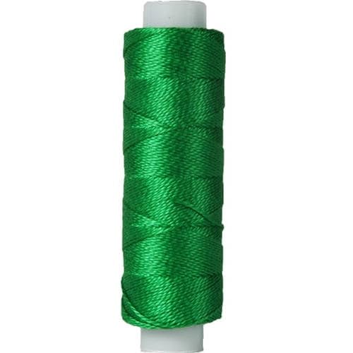 ThreadArt Pearl Cotton Thread Size 8, 75yd, Light Green 701 - color: LT GREEN