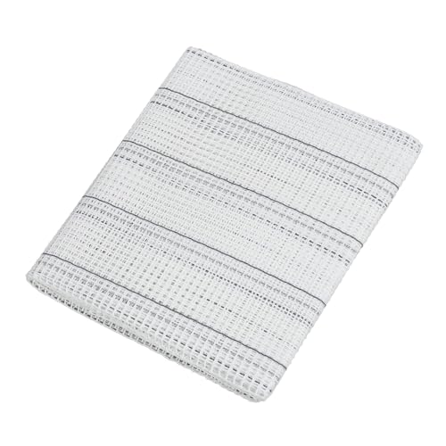 HERCHR Latch Hook Canvas Mesh, Mesh Canvas Fabric Blank Rug Hooking Mesh Fabric Canvas Latch Hook Rug Making Carpet Tapestry Kit Tool for Embroidery Crafts Decoration, 50 * 100cm - color: 50*100cm