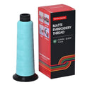 BAI Matte Machine Embroidery Thread 120D/2 40 wt Low Shine Aqua Blue-8860 - color: Aqua Blue-8860