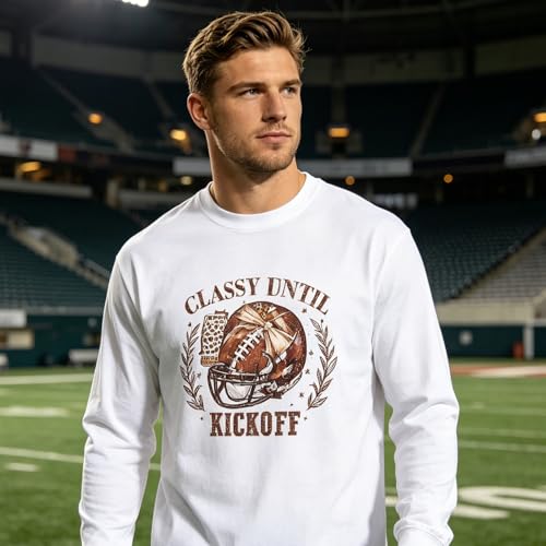 Rngmsi 30 Pcs Fall Dtf Transfers Ready to Press Heat Transfer Decals - style: Fall Football