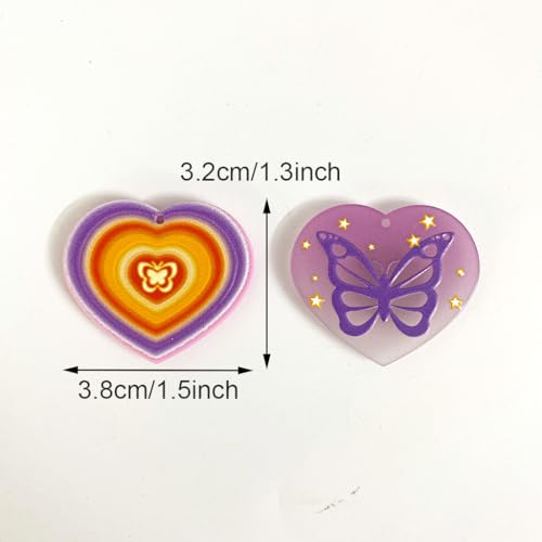 DPXWCCH 2 Pieces Heart Needle Minders for Cross Stitch,Butterfly Magnetic Needle Nanny Embroidery Sewing Needlework Accessories