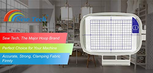 Sew Tech Embroidery Hoop for Brother, 5x7in 130x180mm SA439 EF75 Frame - size: 5"x7" - SA439