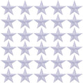 PAGOW 30 Pcs White Star Iron on Patch, 1 Inch Sew on Embroidered Patches - color: 30 White