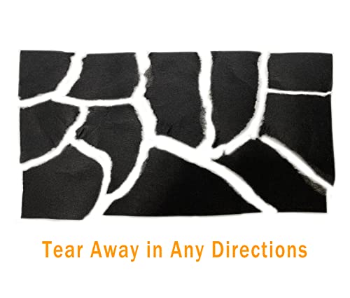 HimaPro Black Tear Away Machine Embroidery Stabilizer Backing 12" x 25 Yard Roll 1.8 o.z.