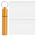 GarfxG 70 Pcs Beading Needles Straight Beading Needles for Jewelry Making - style: Size10/48mm/70pcs