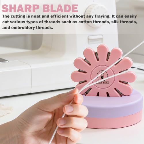 Hinbkenla Thread Cutter Quilting Snips Magnetic Pink