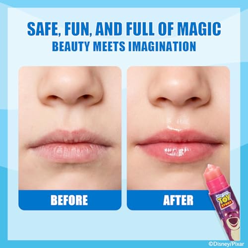 Toy Story Keychain Lip Balm Set, 7-Piece Plant-Based, Ages 3+ - color: Toy Story