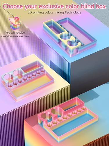 YOUSHARES Peptide Vials Case - 3ml and 30ml Insulin Vial Organizer - color: 3d_multicolor