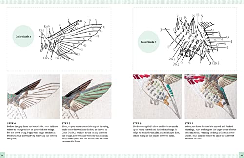 Embroidery Made Easy: Beautiful Birds: Easy techniques for learning to embroider a variety of colorful birds, including a cardinal, a barn owl, and a puffin
