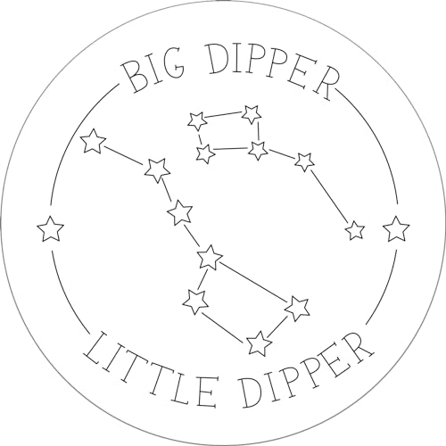 Celestial Embroidery Pattern Transfers (set of 10 hoop designs!)
