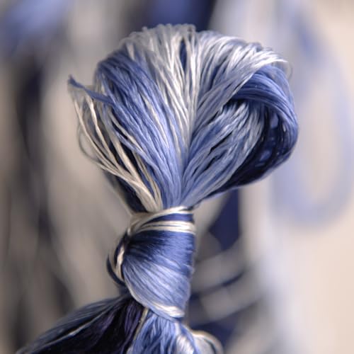 100% Mulberry Silk Embroidery Thread 12 Colors 110m Each (20) - color: 20