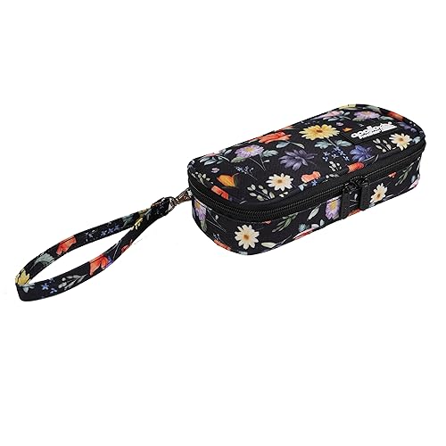 apollo walker Insulin Cooler Travel Case Diabetic Medication Cooler with Ice Packs and Insulation Liner insulin travel case tsa approved - color: Floral, size: Small
